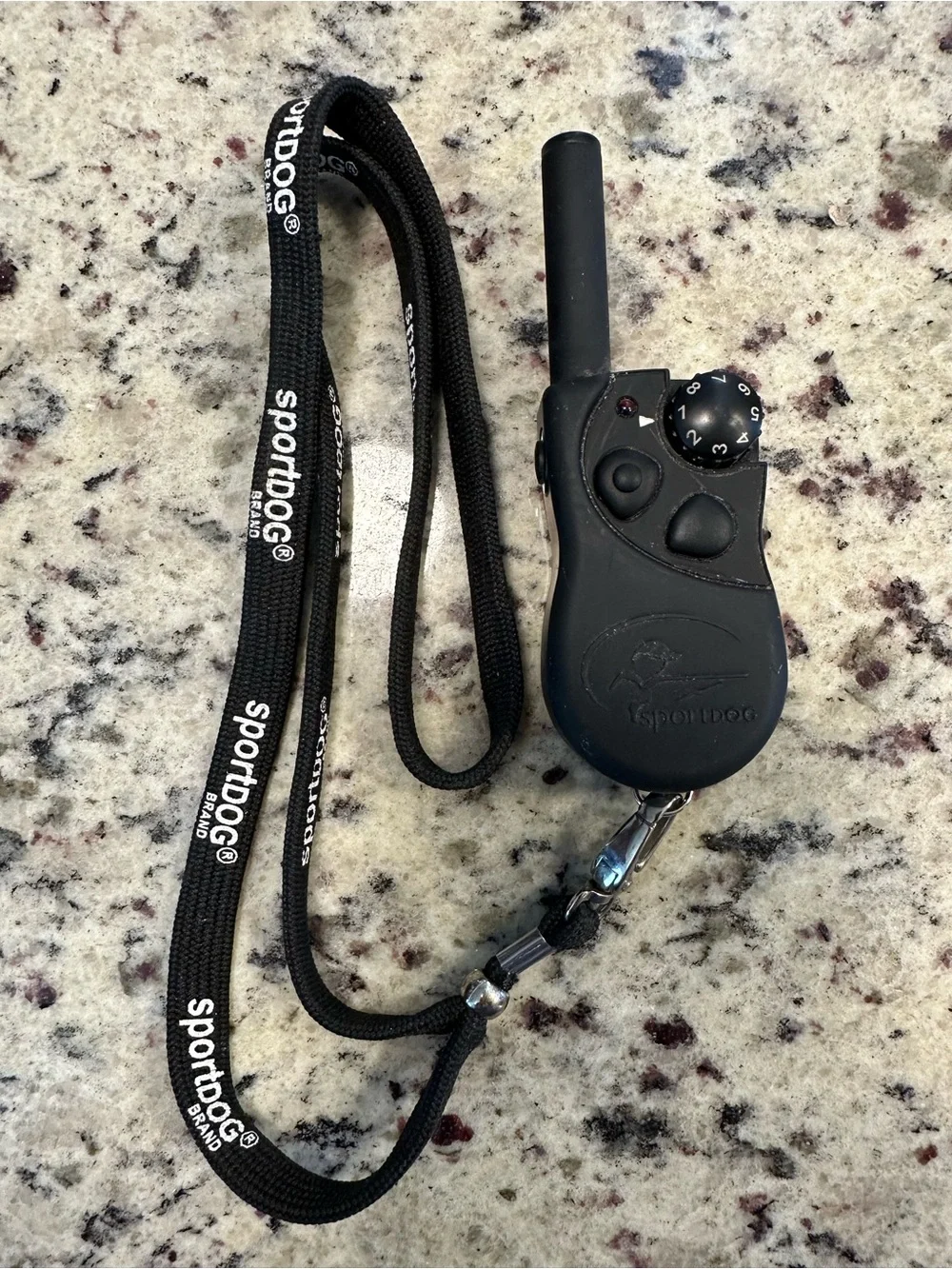 Black Remote Trainer with Lanyard